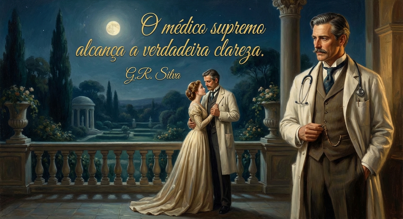 O médico supremo alcança a verdadeira clareza.