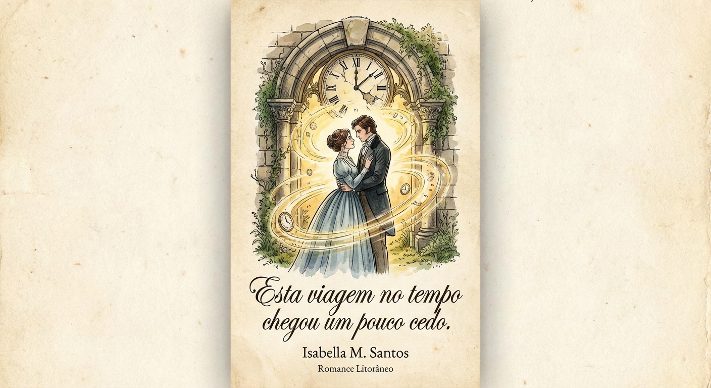 Esta viagem no tempo chegou um pouco cedo.