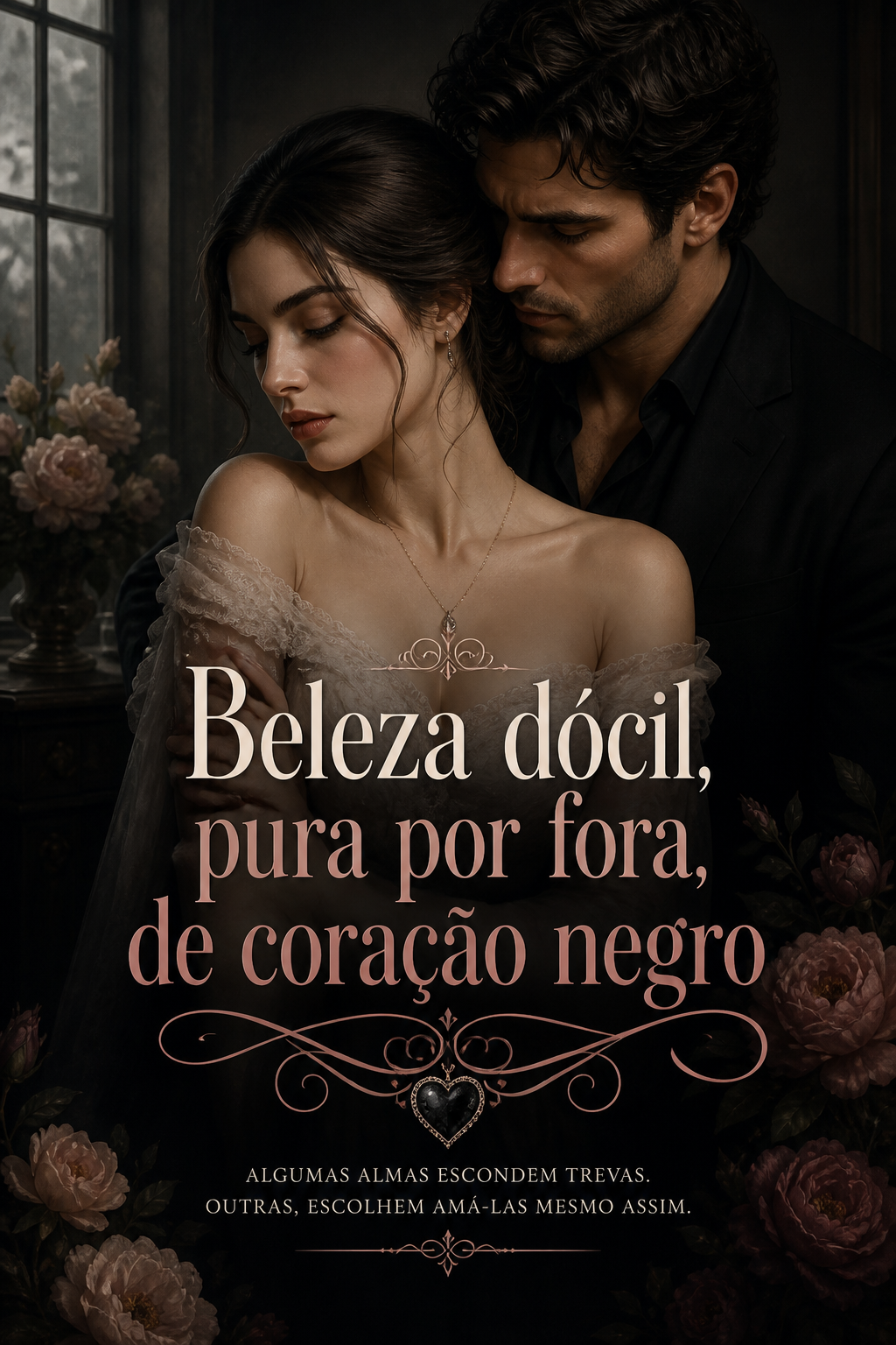 Beleza dócil, pura por fora, de coração negro
